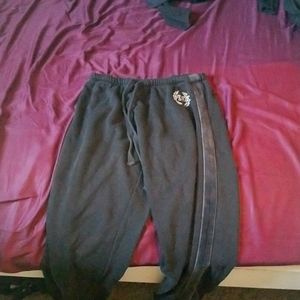 Black sweatpants\joggers from PINK. Women's extra small